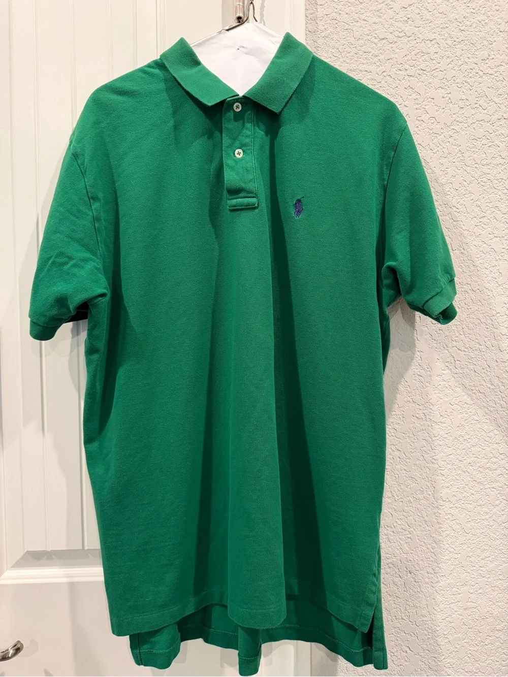 Ralph Lauren Kelly Green Polo Shirt with Navy Pony